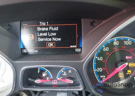 2017 Ford Focus из США, поврежденный, VIN WF0DP3TH8H4118704